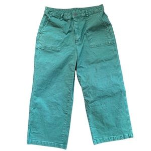 Wide leg Capri pants